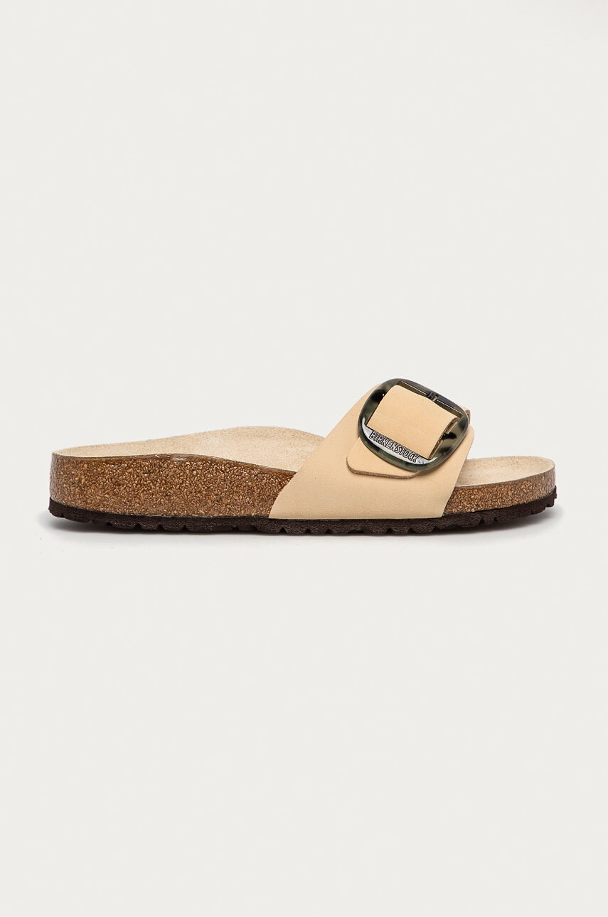 Birkenstock Велурени чехли Madrid Big Buckle - Pepit.bg