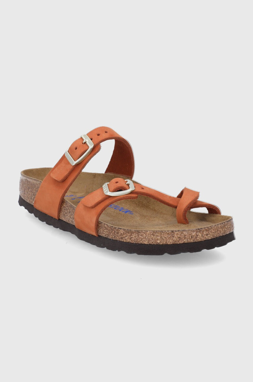 Birkenstock Велурени чехли Mayari - Pepit.bg