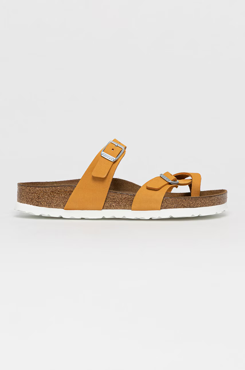 Birkenstock Велурени чехли Mayari - Pepit.bg