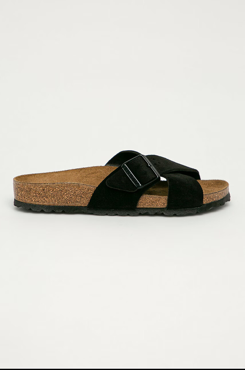 Birkenstock Велурени чехли Siena - Pepit.bg