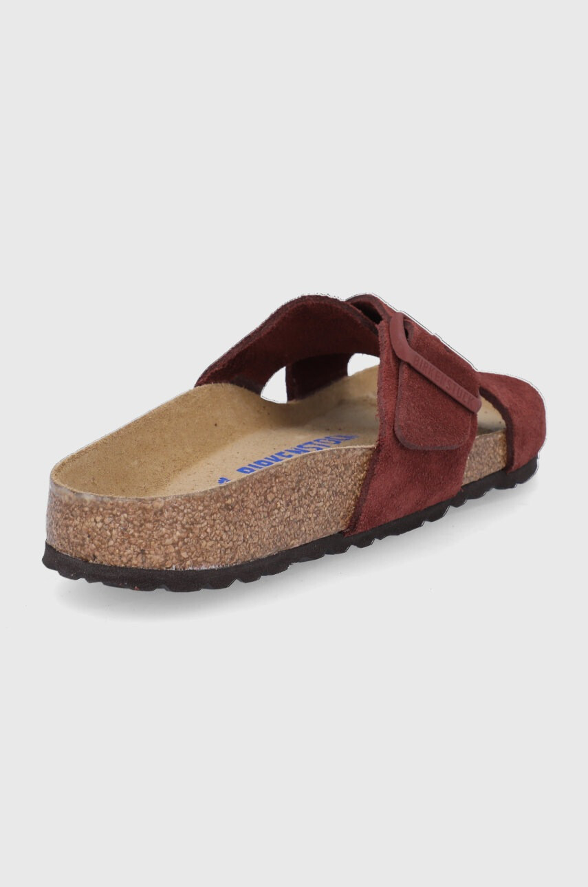 Birkenstock Велурени чехли Siena - Pepit.bg