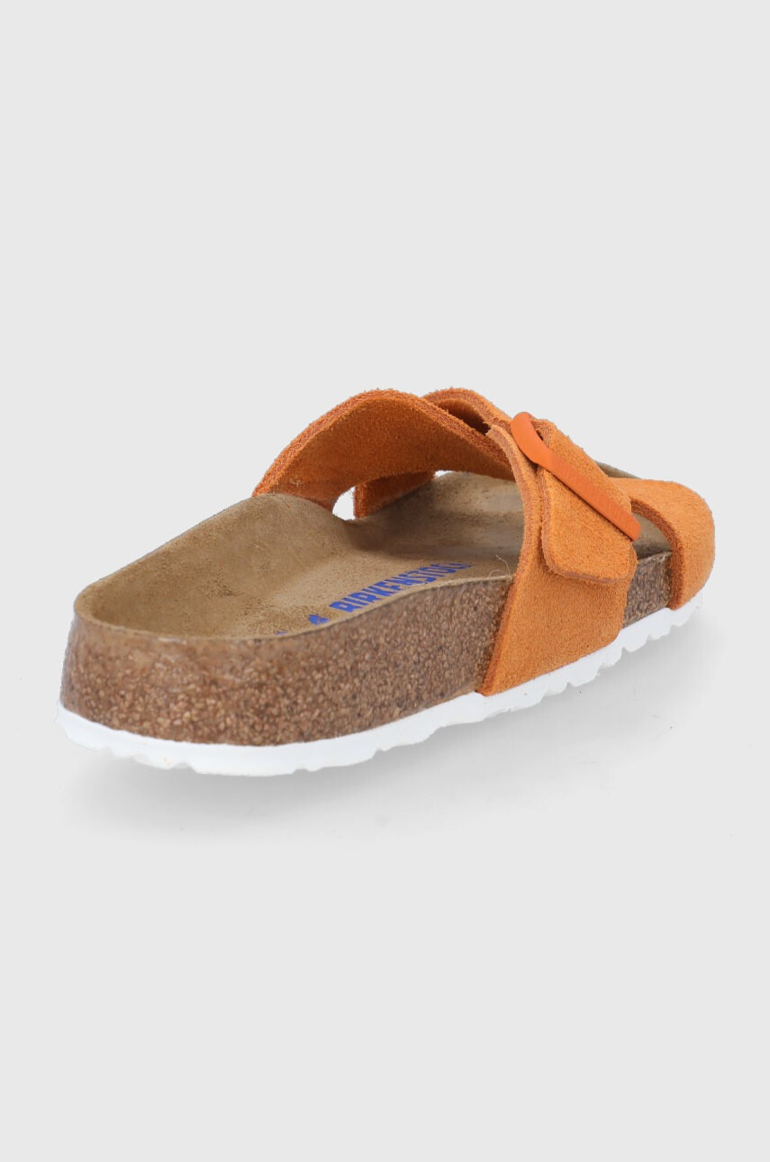Birkenstock Велурени чехли Siena - Pepit.bg