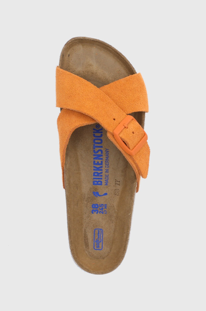 Birkenstock Велурени чехли Siena - Pepit.bg