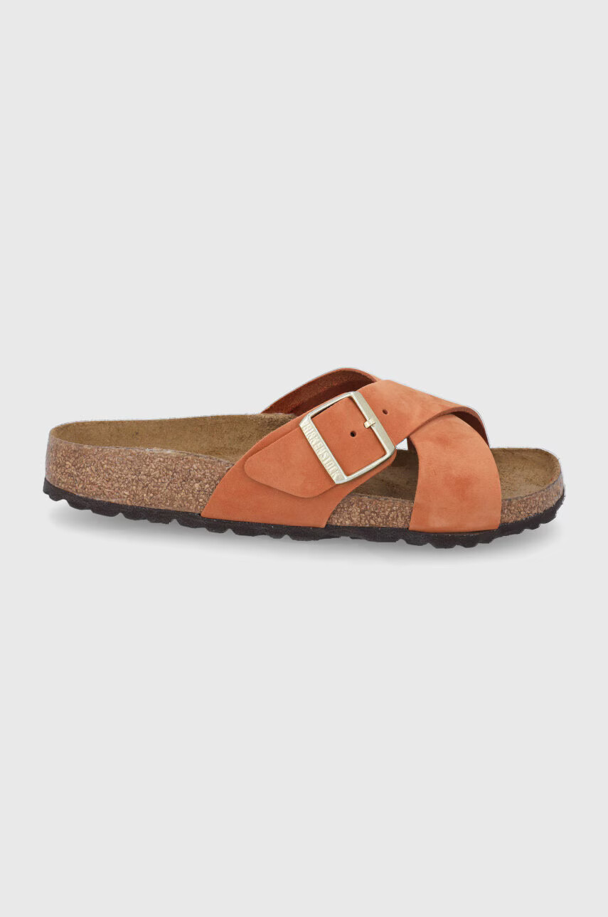 Birkenstock Велурени чехли Siena - Pepit.bg