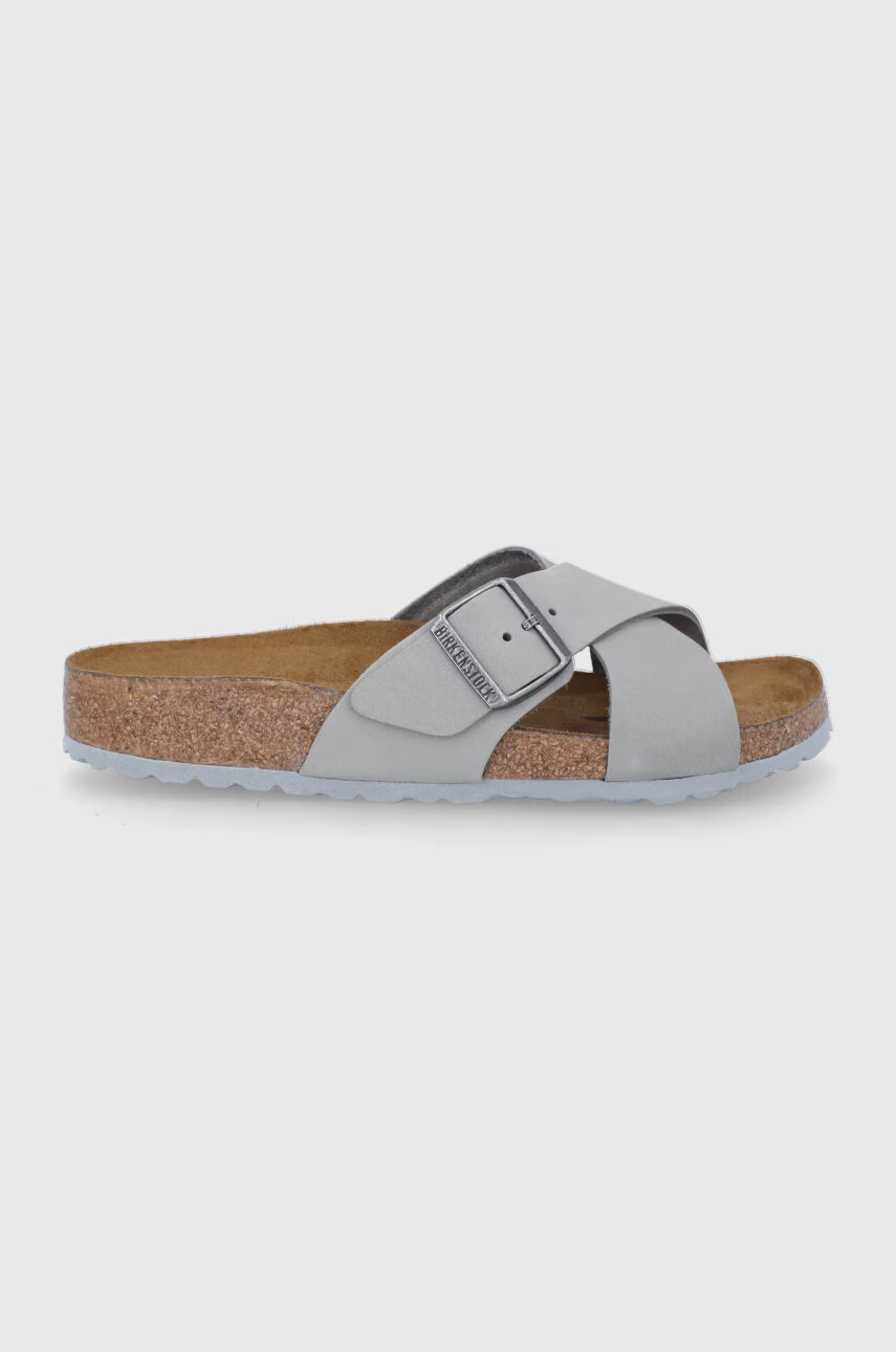 Birkenstock Велурени чехли Siena - Pepit.bg