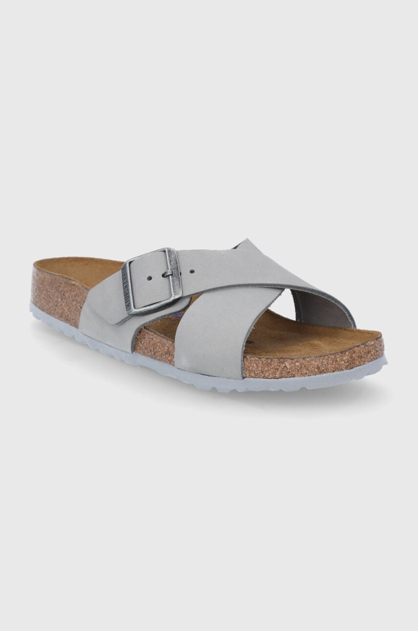 Birkenstock Велурени чехли Siena - Pepit.bg