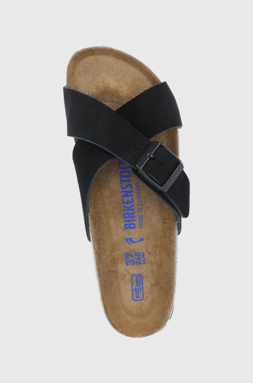 Birkenstock Велурени чехли Siena - Pepit.bg