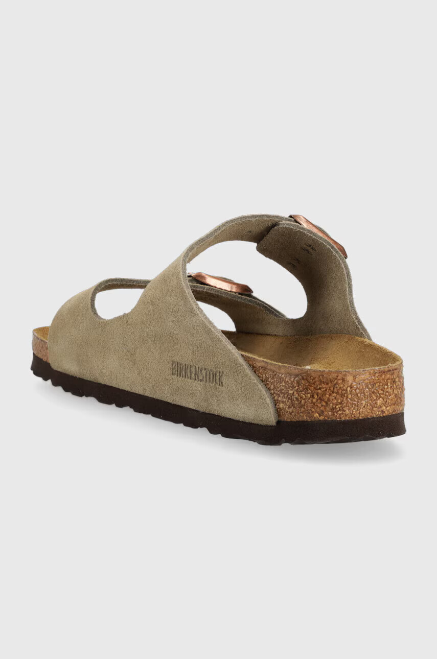 Birkenstock Велурени чехли Arizona - Pepit.bg