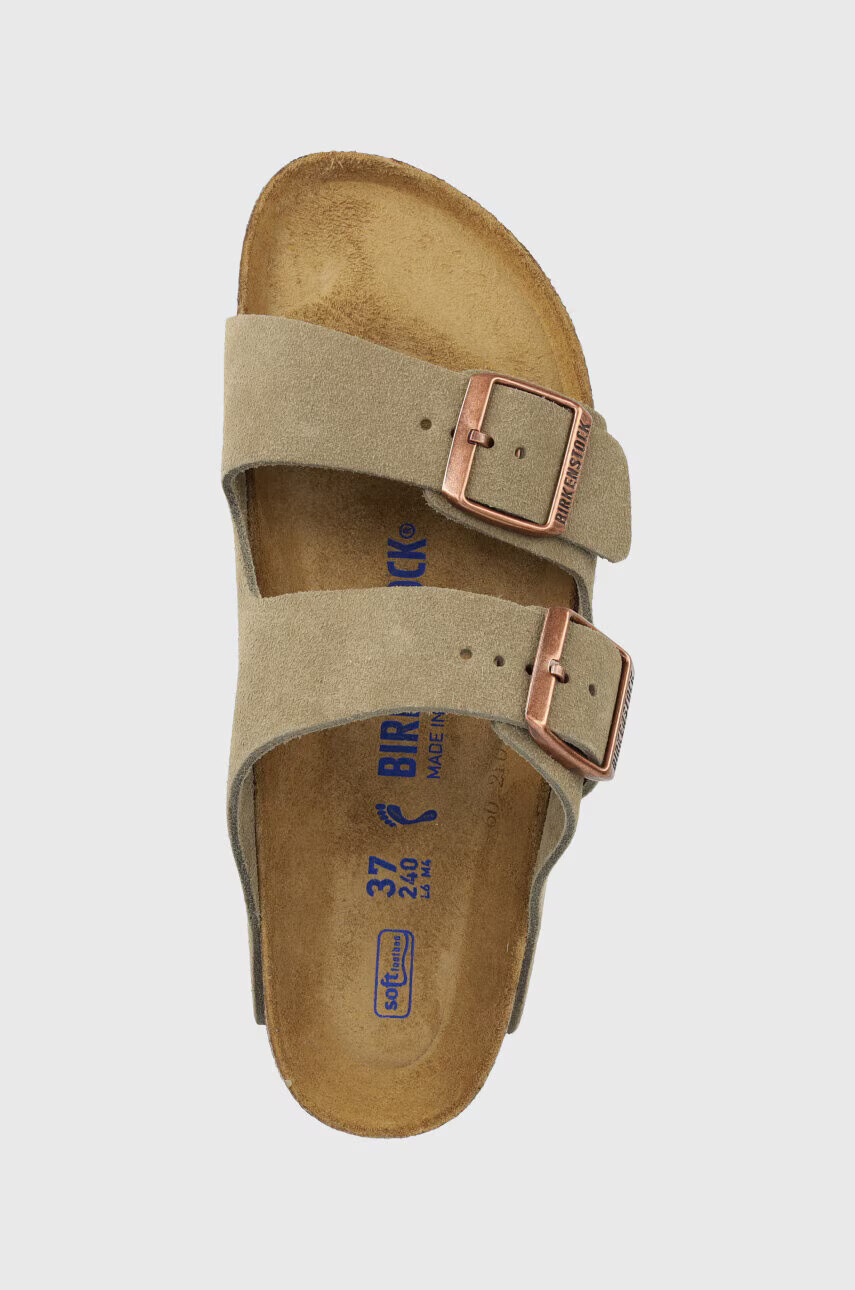 Birkenstock Велурени чехли Arizona - Pepit.bg