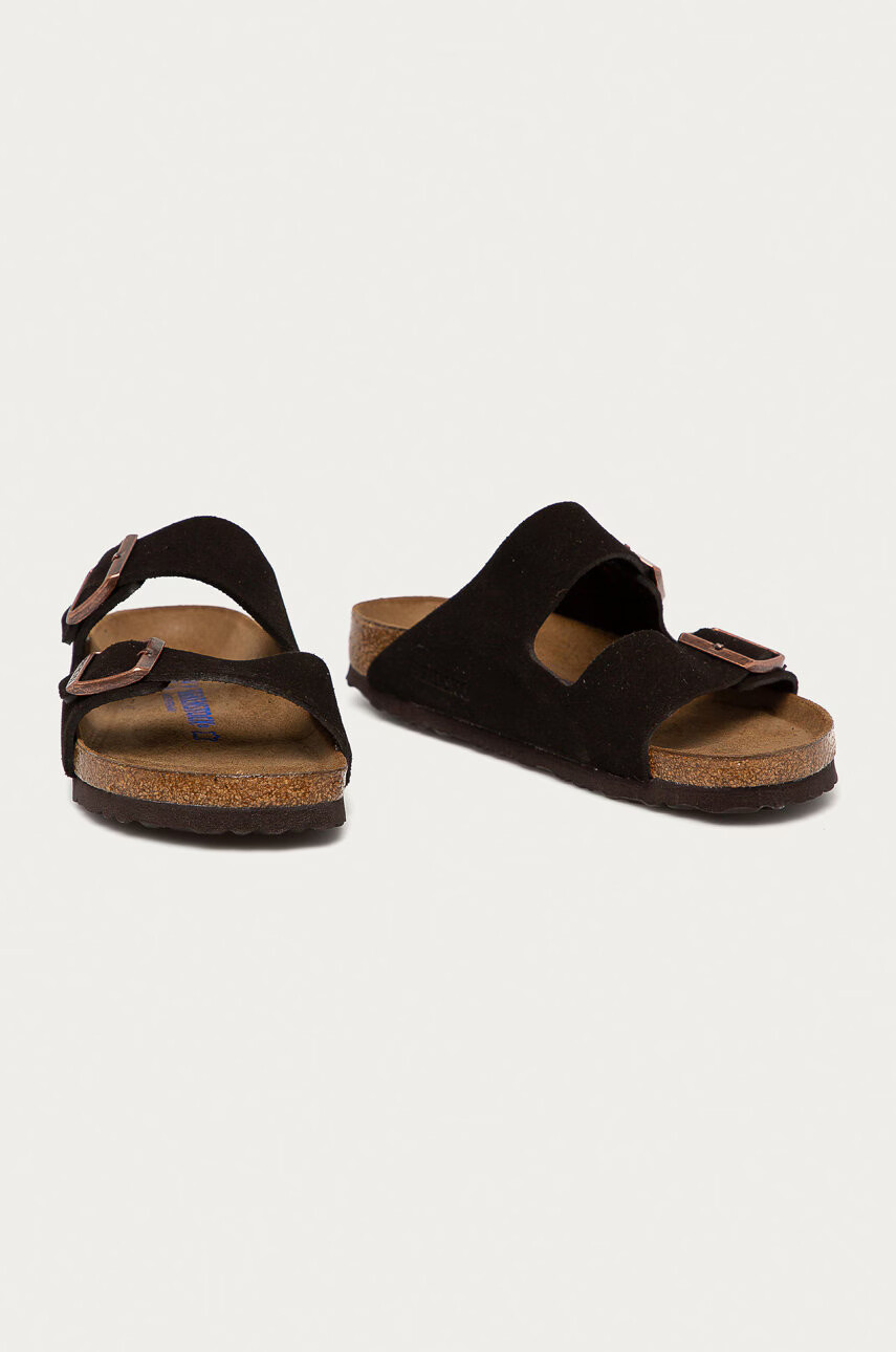 Birkenstock Велурени чехли Arizona - Pepit.bg