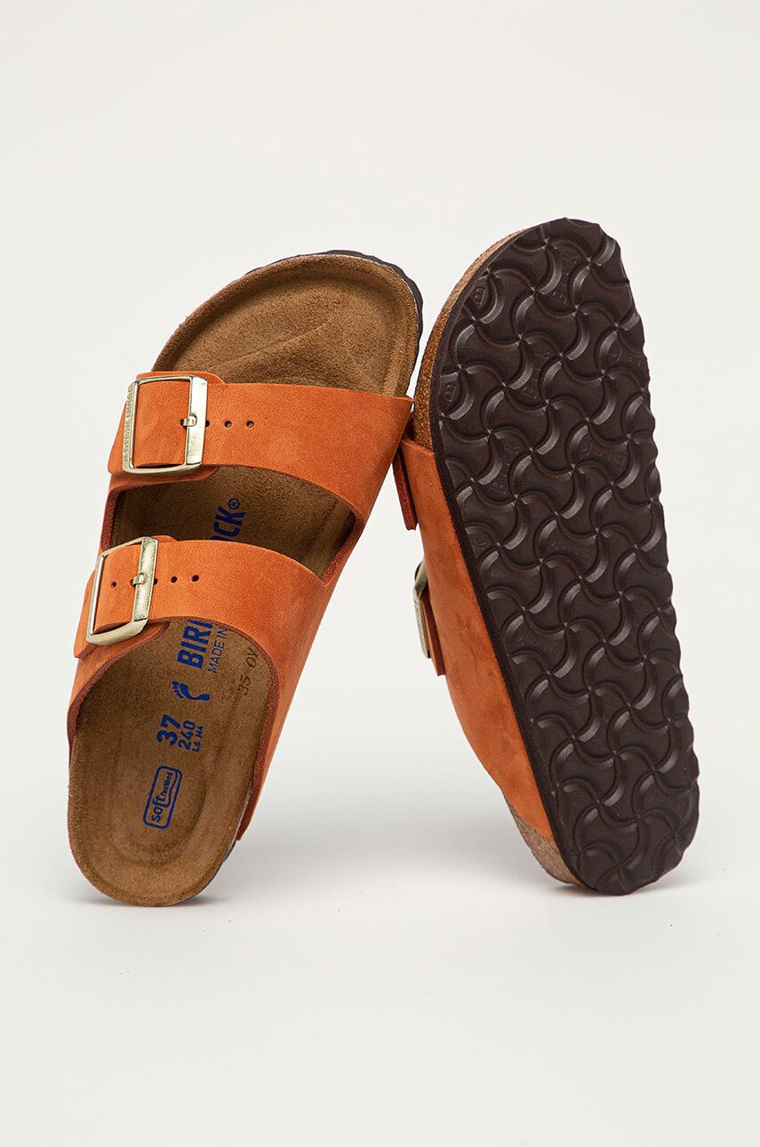 Birkenstock Велурени чехли Arizona - Pepit.bg