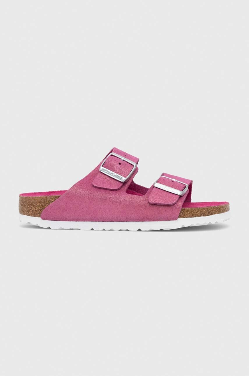 Birkenstock Велурени чехли Arizona BS - Pepit.bg