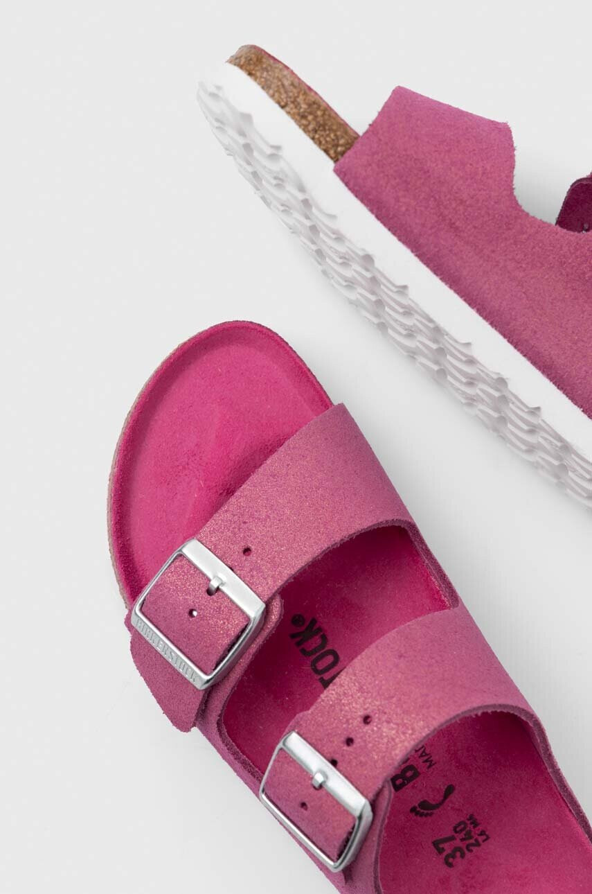 Birkenstock Велурени чехли Arizona BS - Pepit.bg