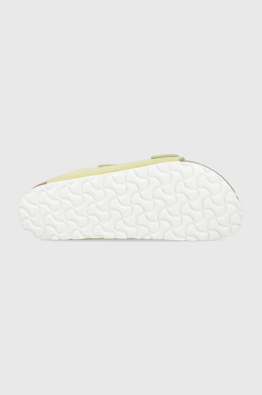 Birkenstock Велурени чехли Arizona BS в жълто 1024201 - Pepit.bg