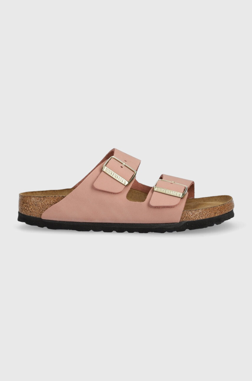 Birkenstock Велурени чехли Arizona SFB - Pepit.bg