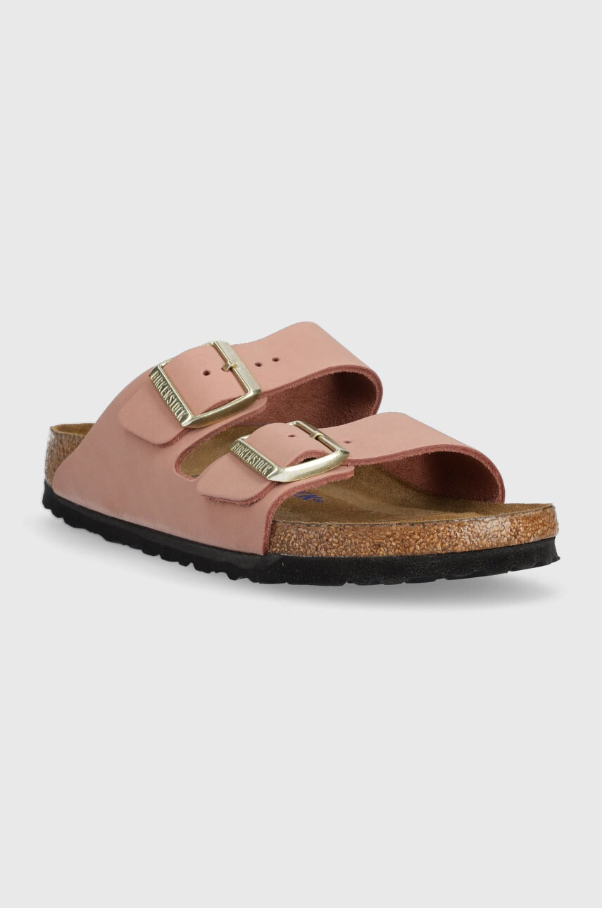Birkenstock Велурени чехли Arizona SFB - Pepit.bg