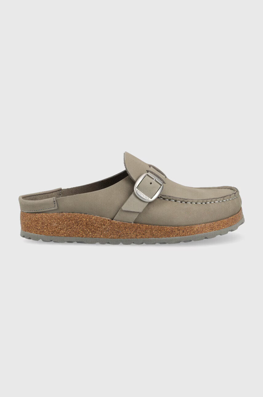 Birkenstock Велурени чехли Buckley - Pepit.bg