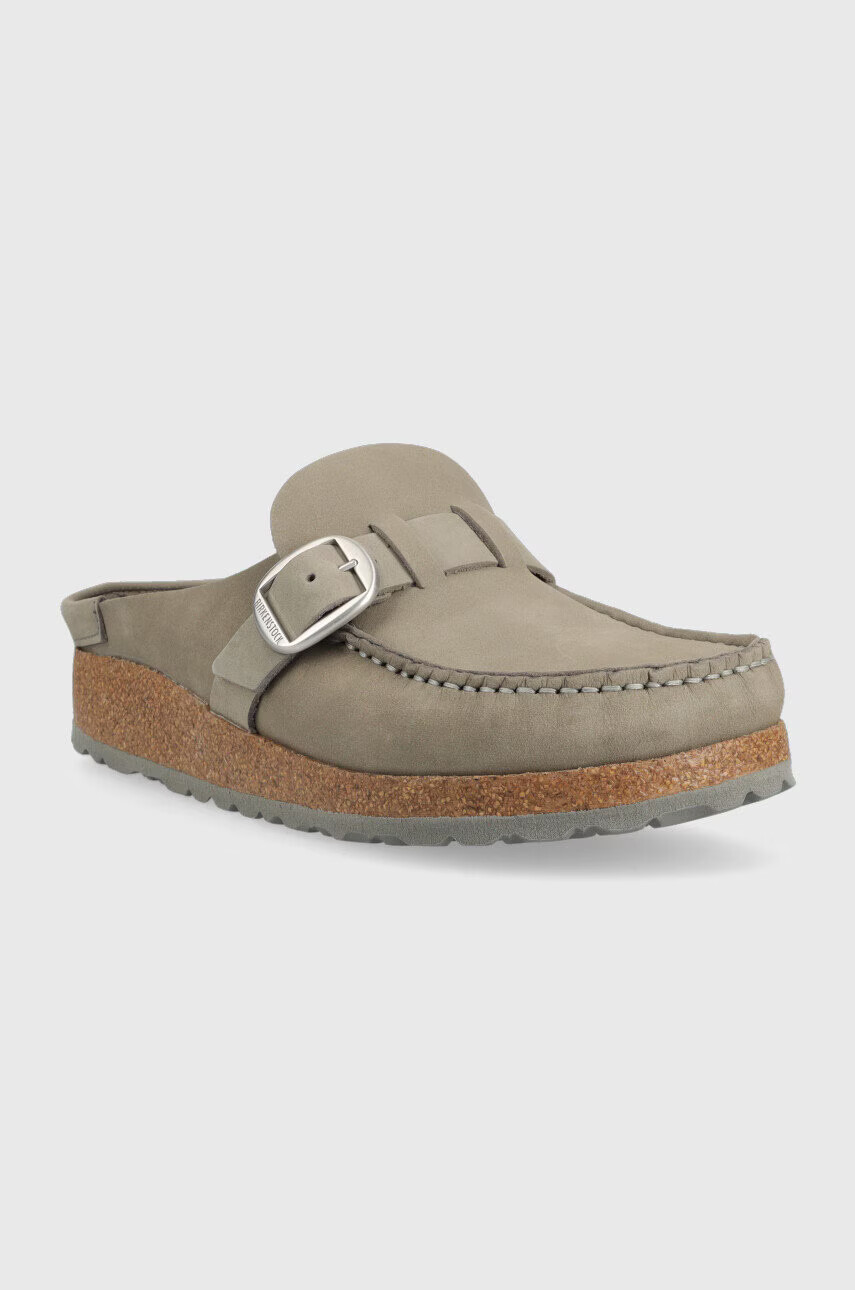 Birkenstock Велурени чехли Buckley - Pepit.bg