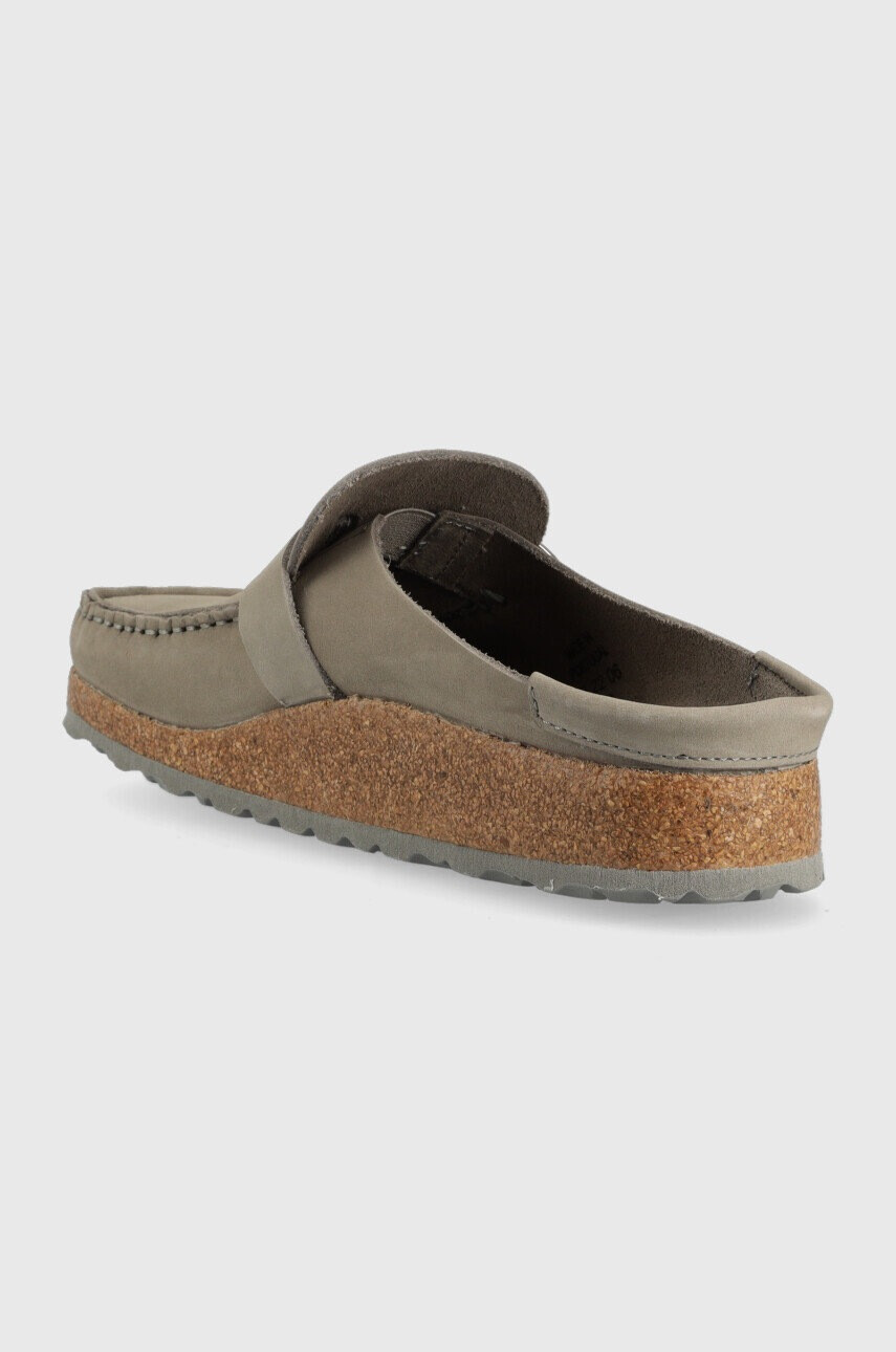 Birkenstock Велурени чехли Buckley - Pepit.bg