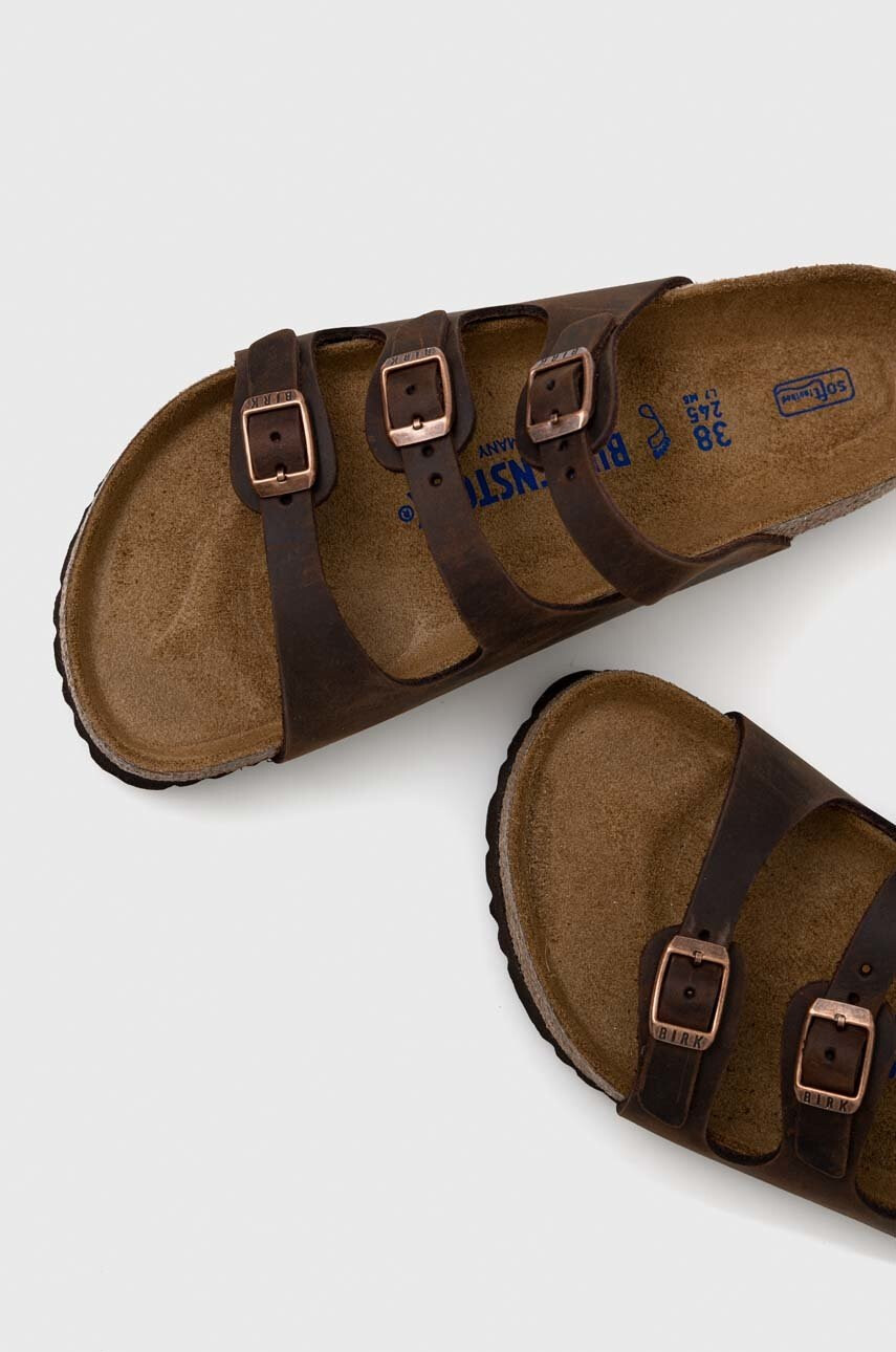 Birkenstock Велурени чехли FLORIDA - Pepit.bg