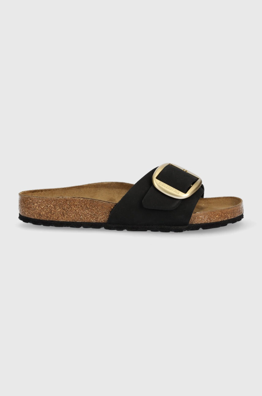 Birkenstock Велурени чехли MADRID BIG BUCKLE - Pepit.bg
