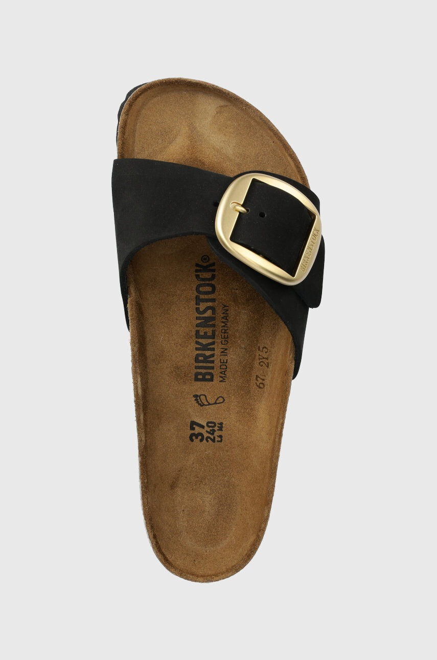 Birkenstock Велурени чехли MADRID BIG BUCKLE - Pepit.bg