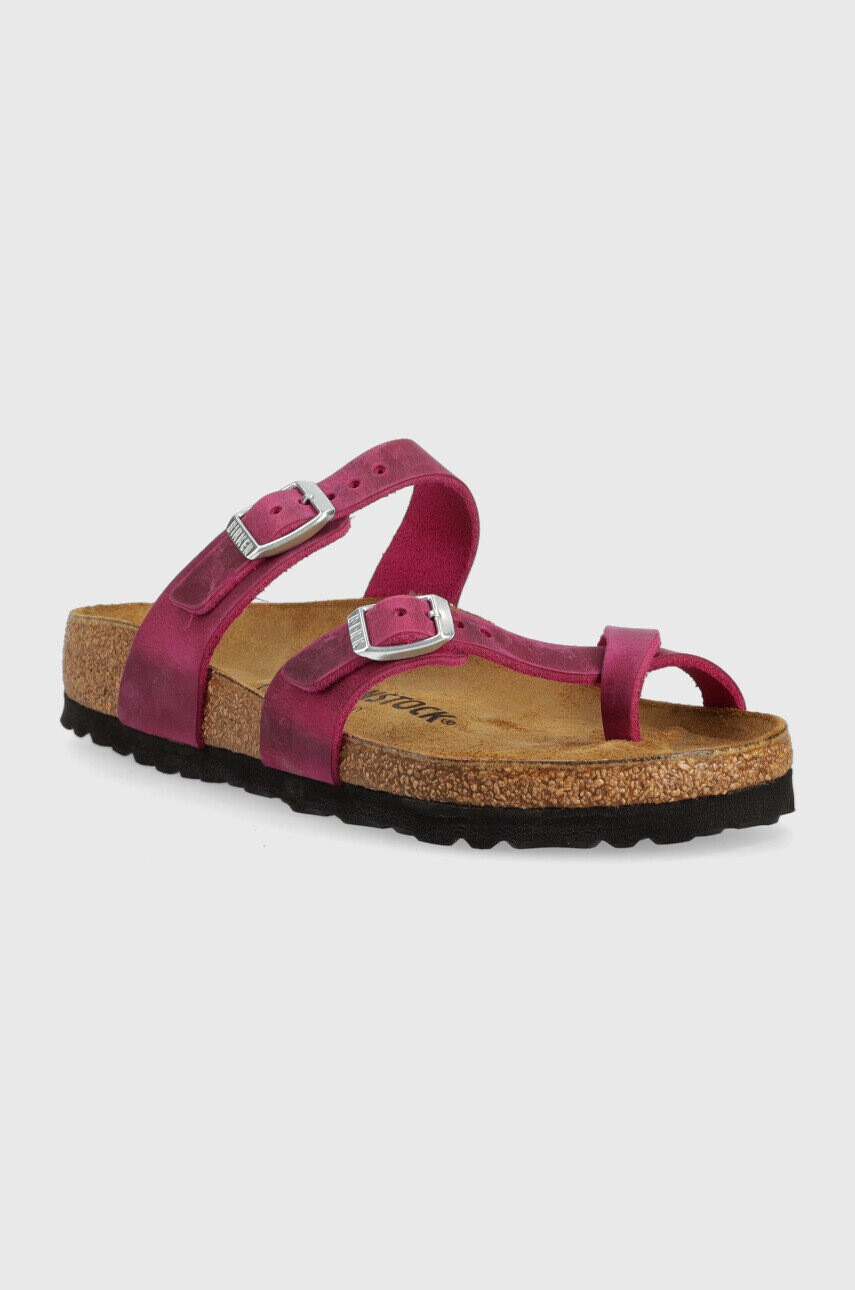 Birkenstock Велурени чехли Mayari - Pepit.bg
