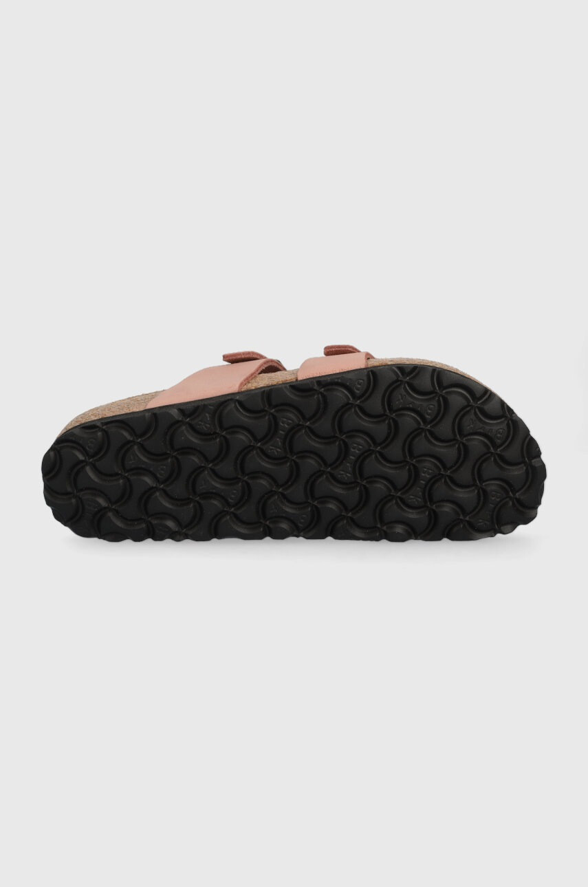 Birkenstock Чехли от набук Mayari SFB в розово 1024049 - Pepit.bg