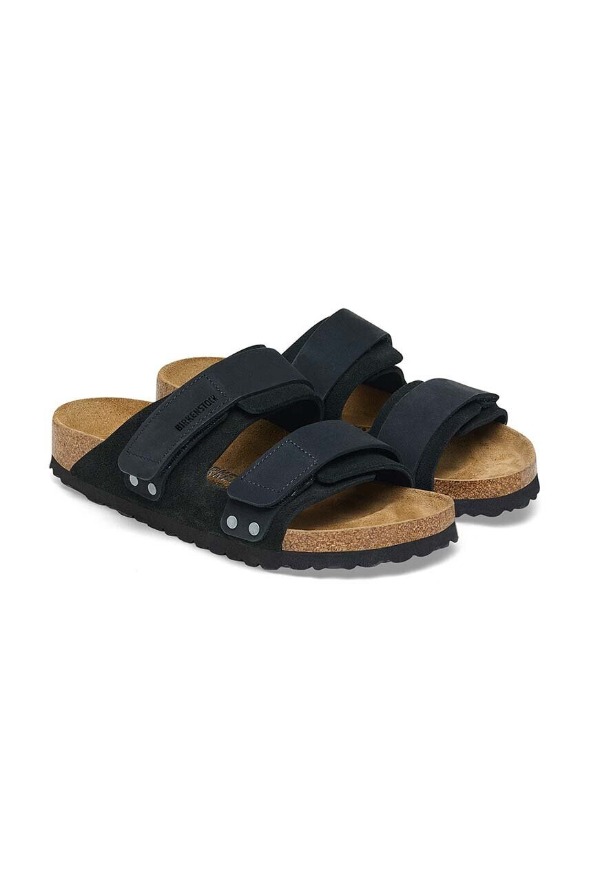 Birkenstock Велурени чехли Uji в черно 1024810 - Pepit.bg