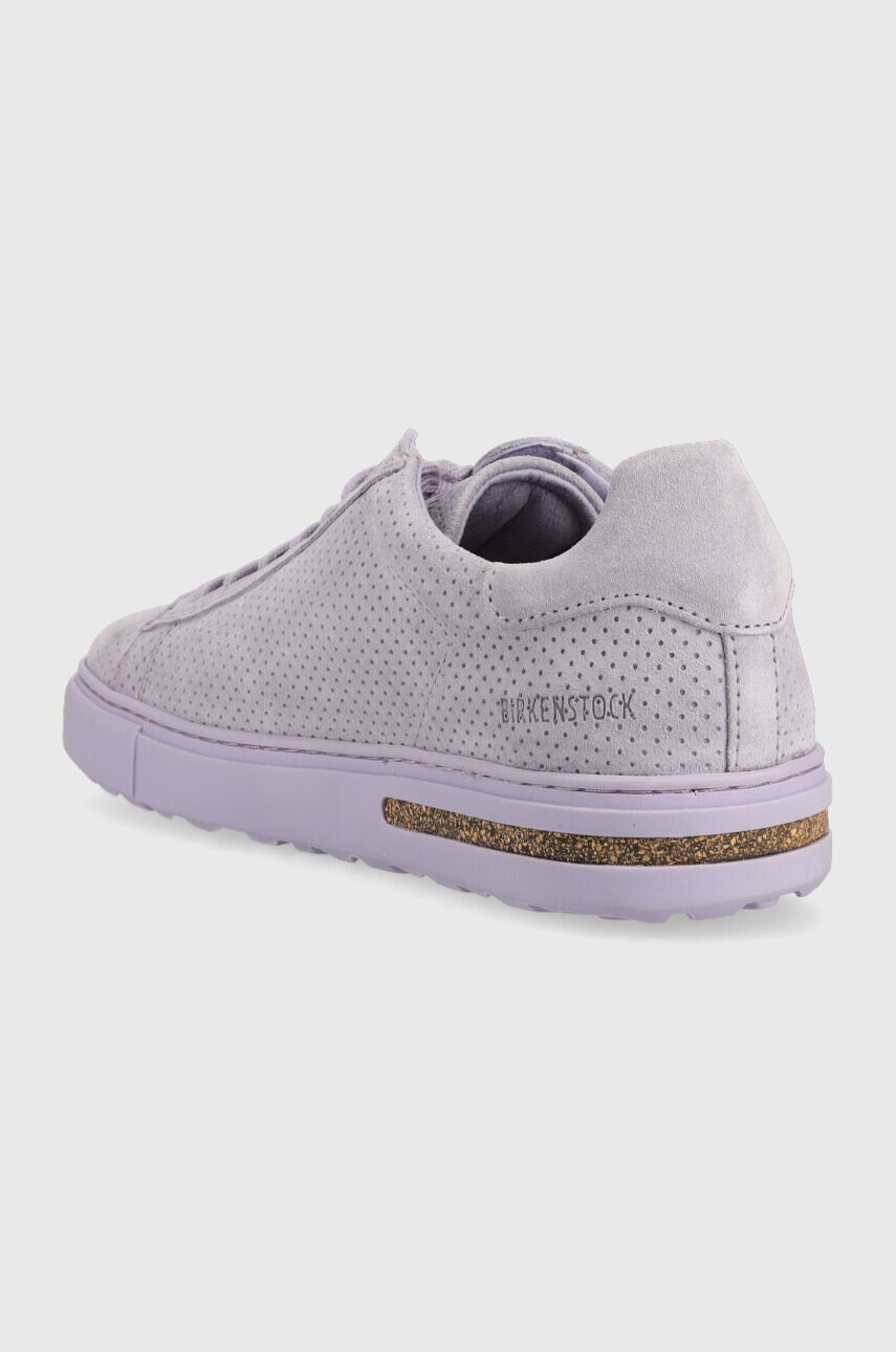 Birkenstock Велурени маратонки Bend Low в лилаво 1024680 - Pepit.bg