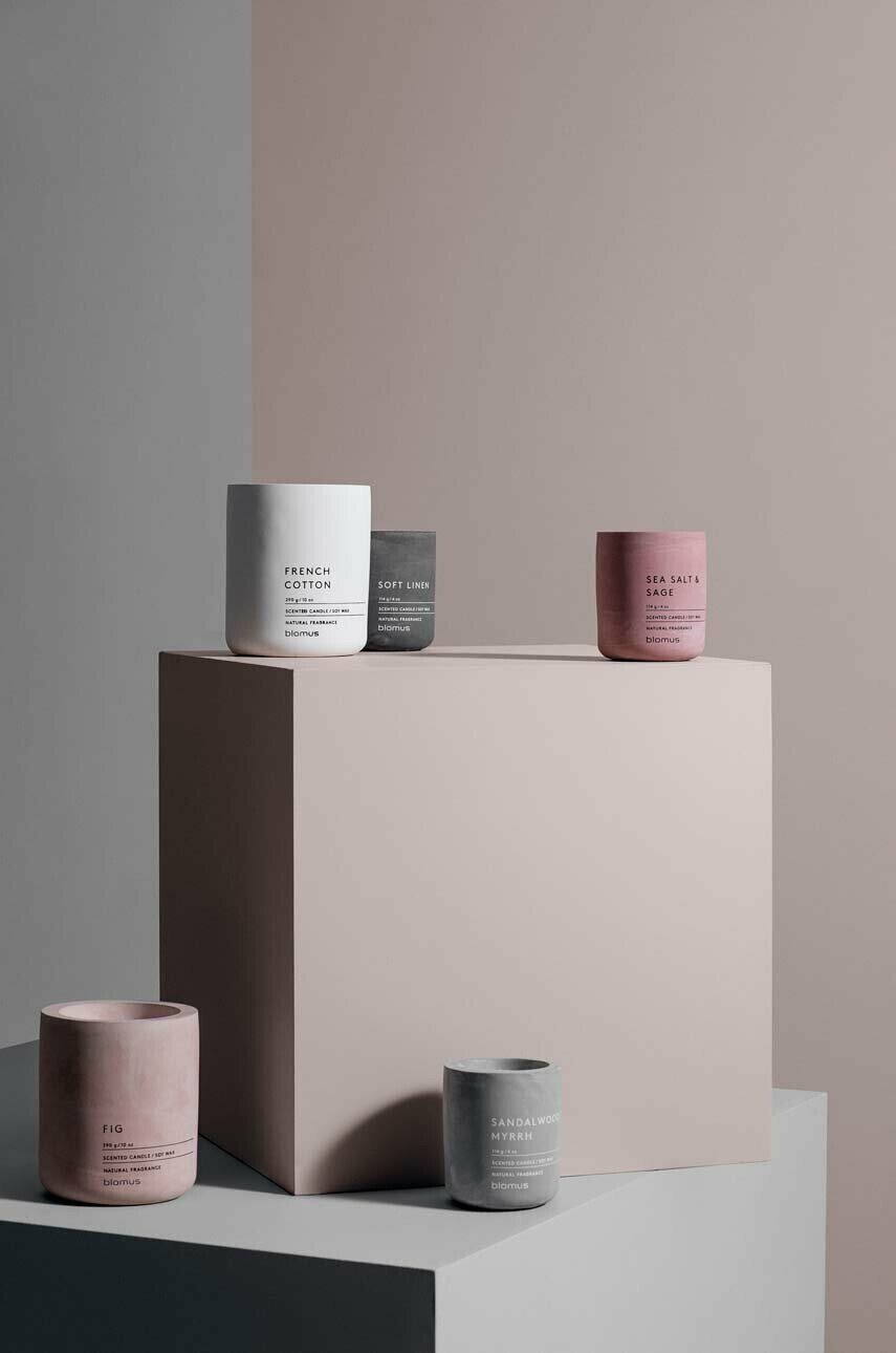 Blomus Соева свещ Rose & White Musk - Pepit.bg