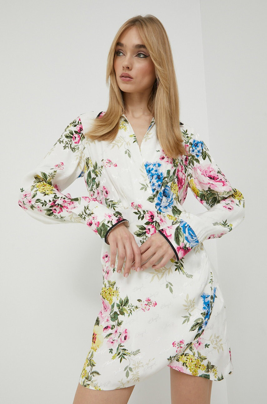 Blugirl Blumarine Рокля къс модел със стандартна кройка - Pepit.bg