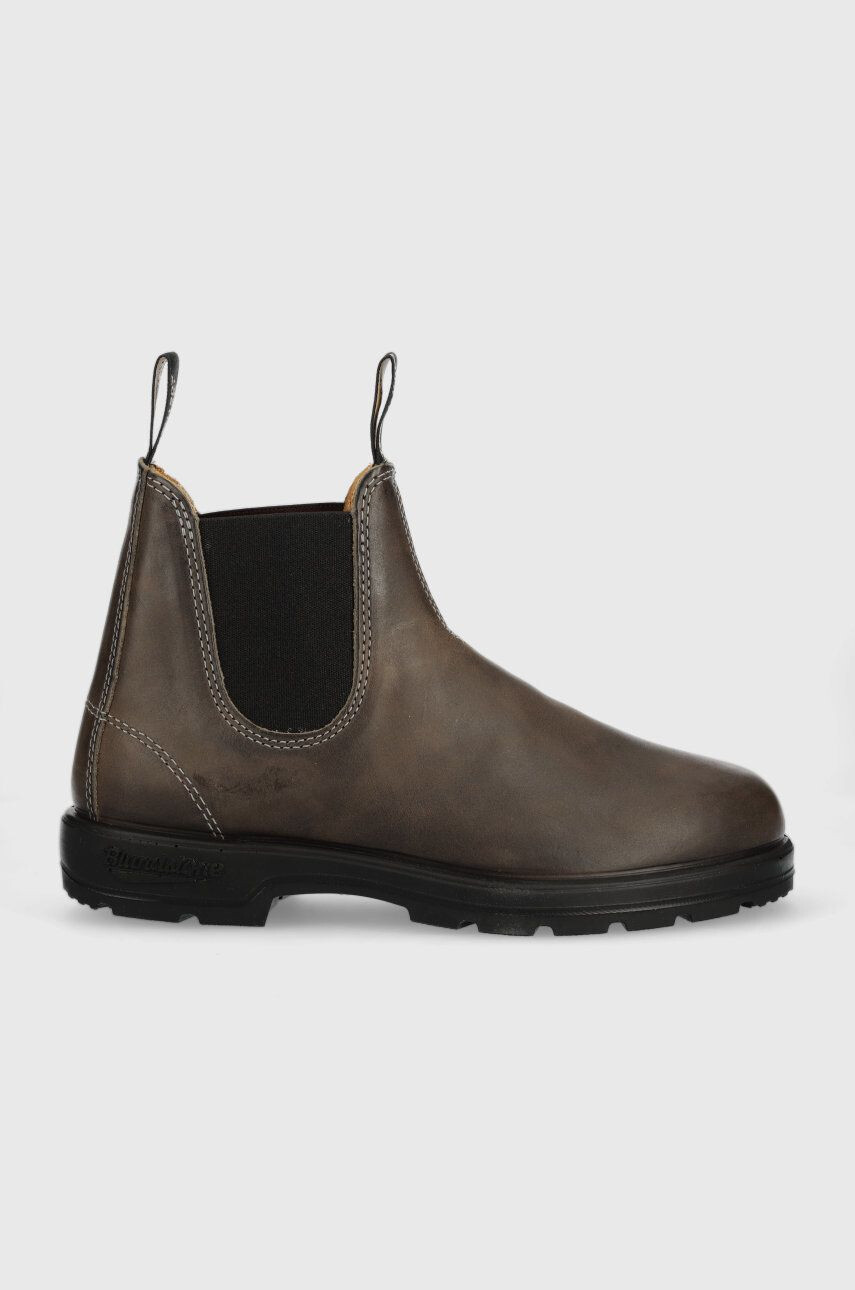 Blundstone Кожени боти челси 1469 в сиво - Pepit.bg