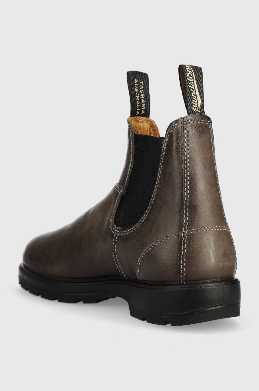 Blundstone Кожени боти челси 1469 в сиво - Pepit.bg