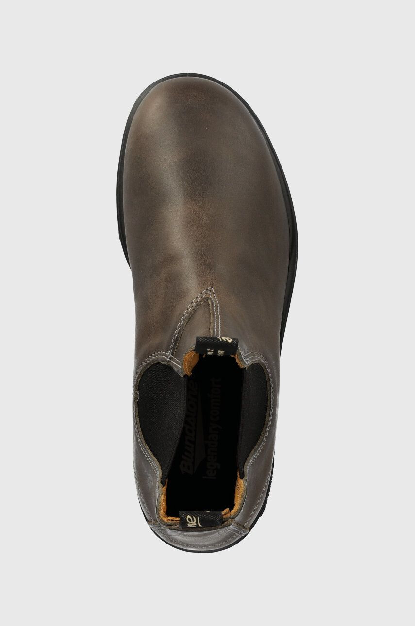 Blundstone Кожени боти челси 1469 в сиво - Pepit.bg