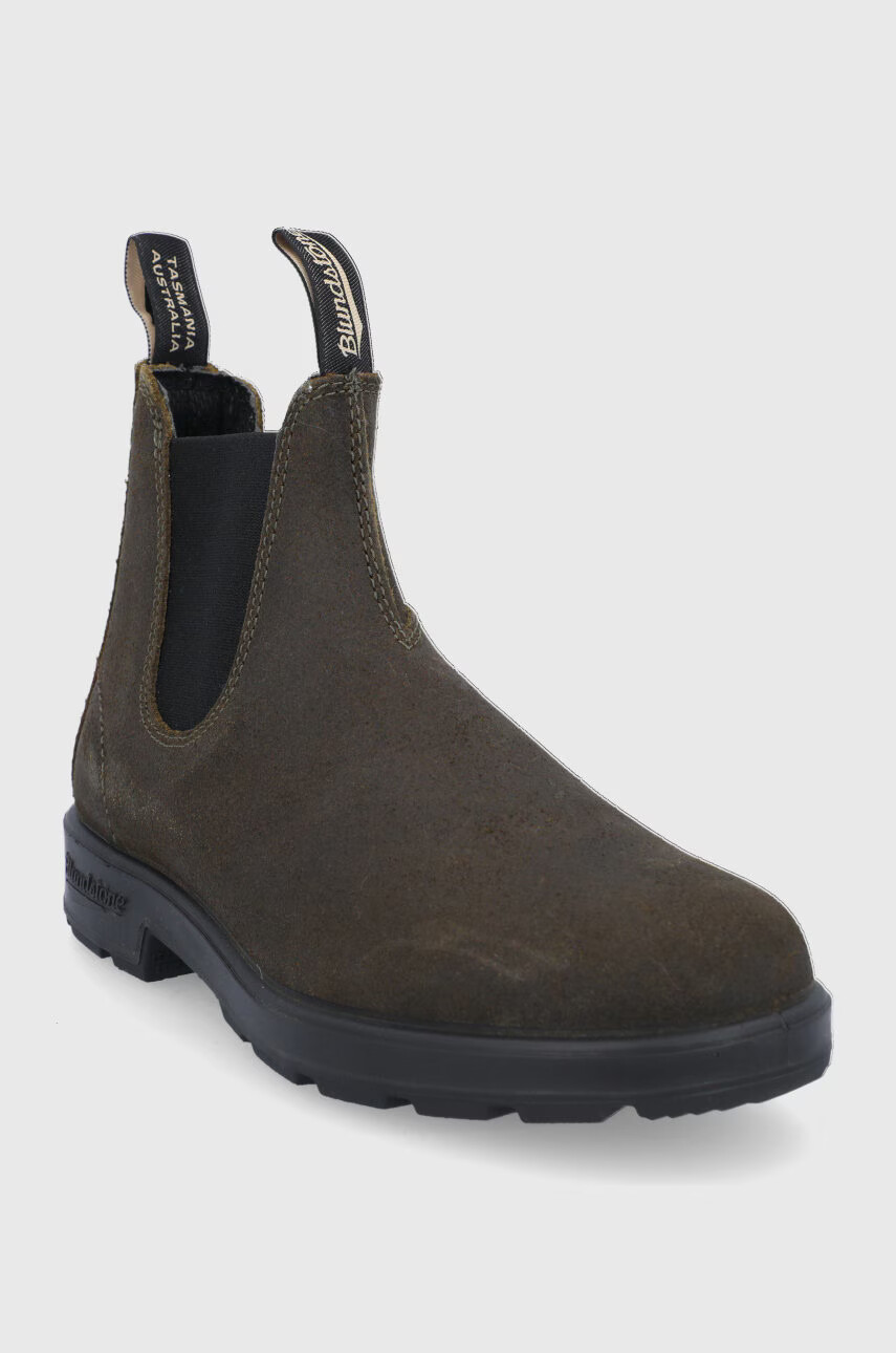Blundstone Кожени боти челси 1615 мъжки в зелено - Pepit.bg