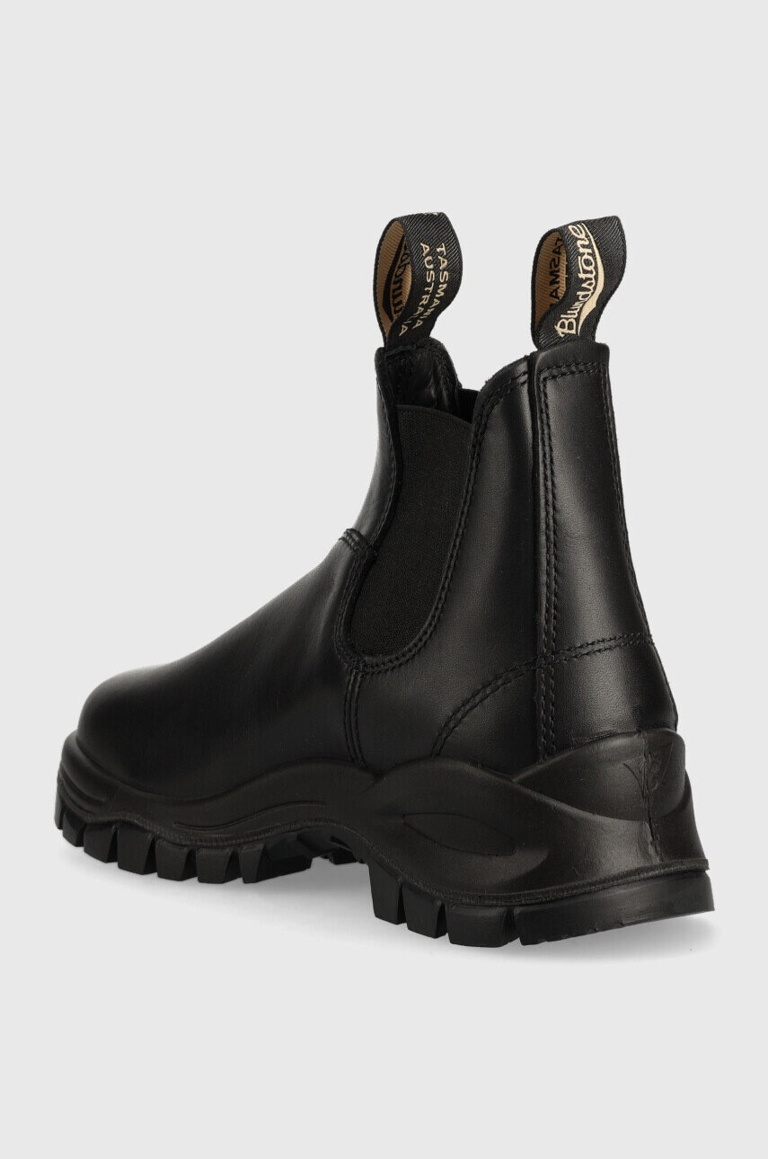 Blundstone Кожени боти челси 2240 в черно с платформа - Pepit.bg