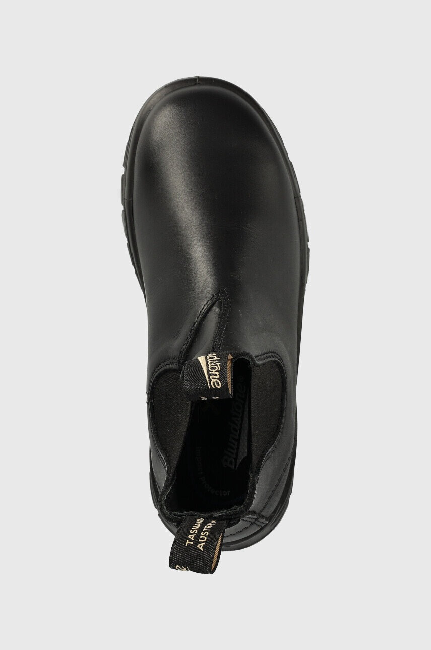 Blundstone Кожени боти челси 2240 в черно с платформа - Pepit.bg