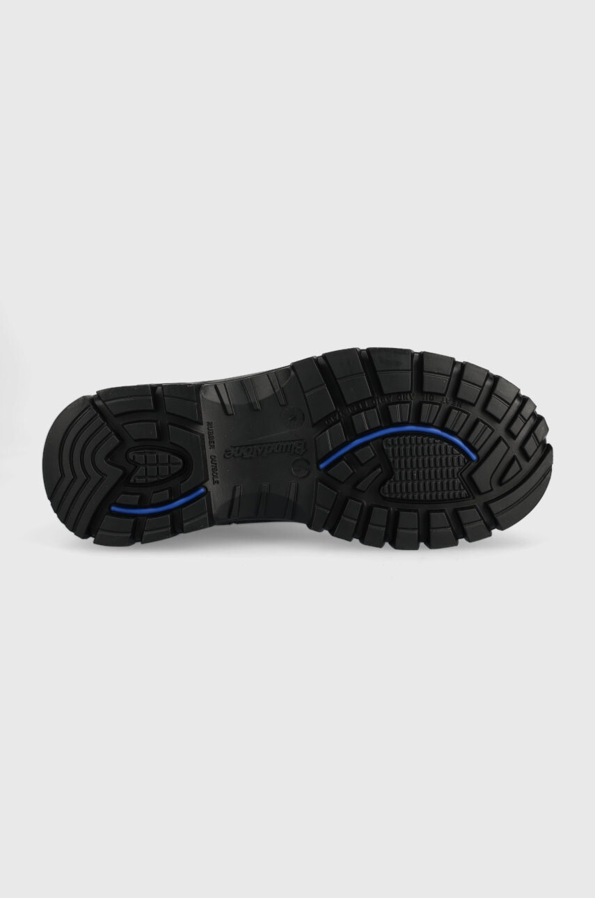 Blundstone Велурени боти челси 2238 в черно с платформа - Pepit.bg