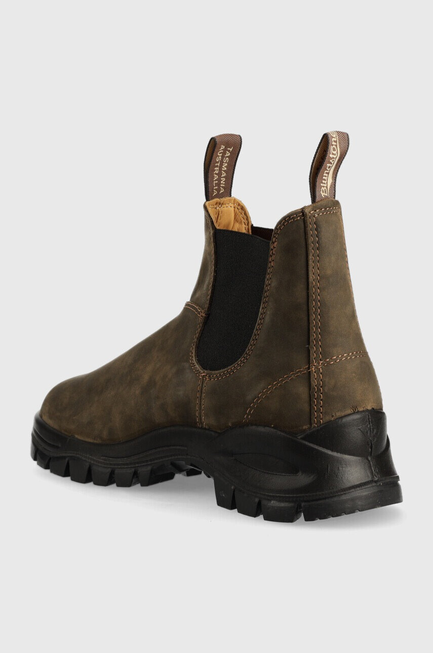 Blundstone Велурени боти челси 2239 в кафяво - Pepit.bg