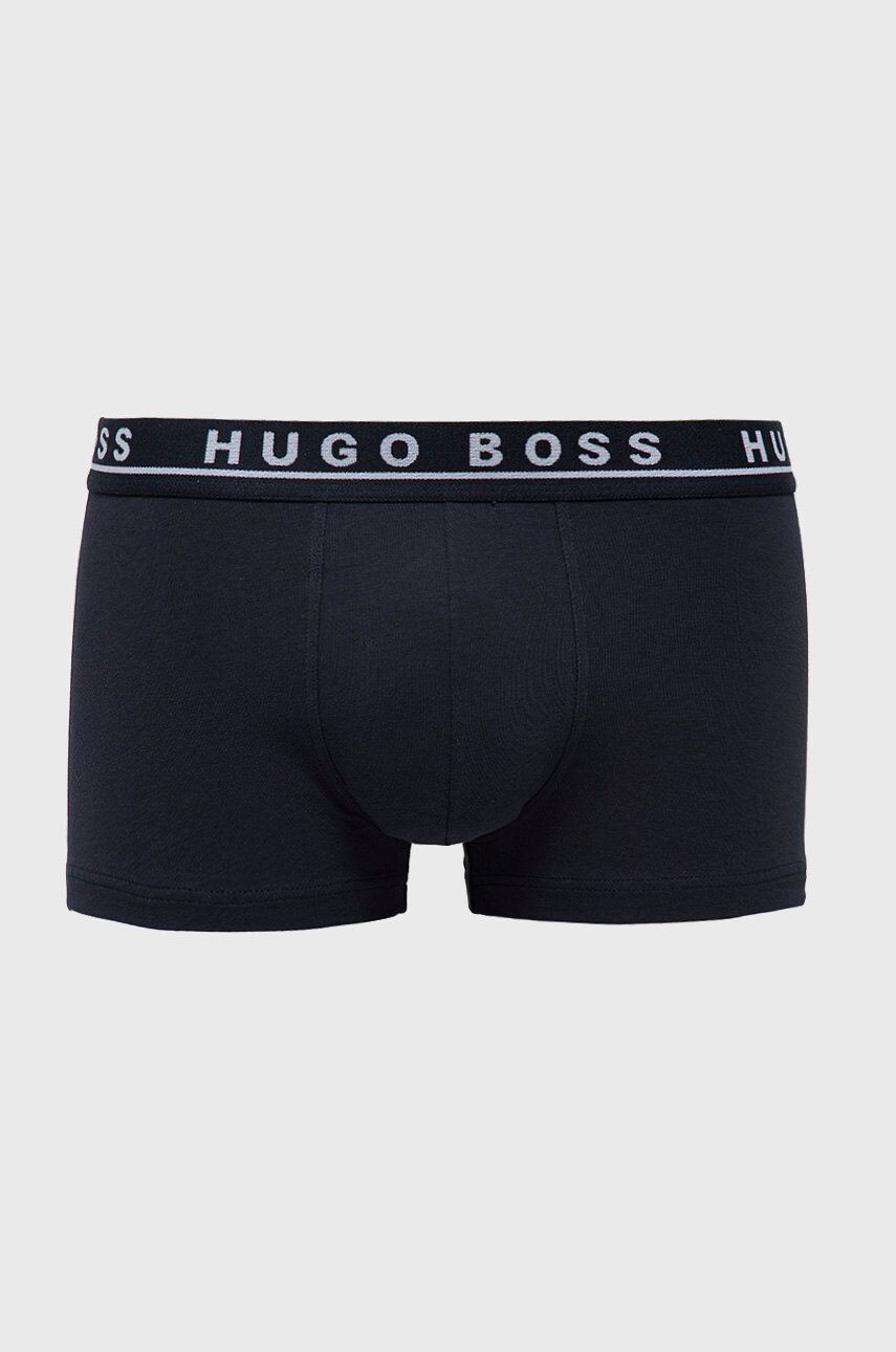 Boss Боксерки (3-pack) мъжки в тъмносиньо - Pepit.bg