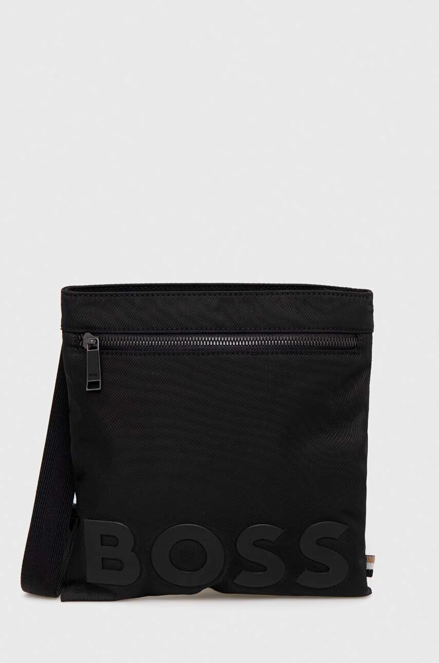 Boss Чанта през рамо в черно - Pepit.bg