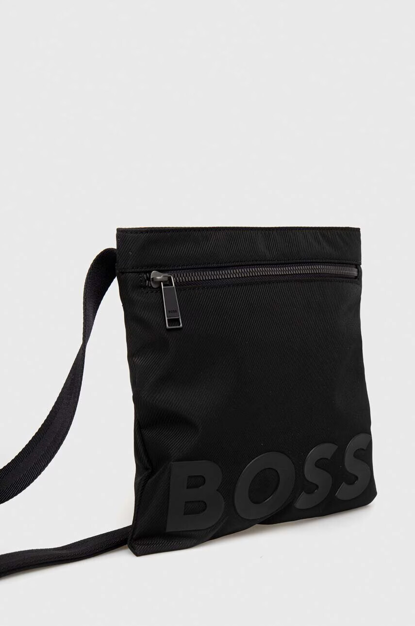 Boss Чанта през рамо в черно - Pepit.bg