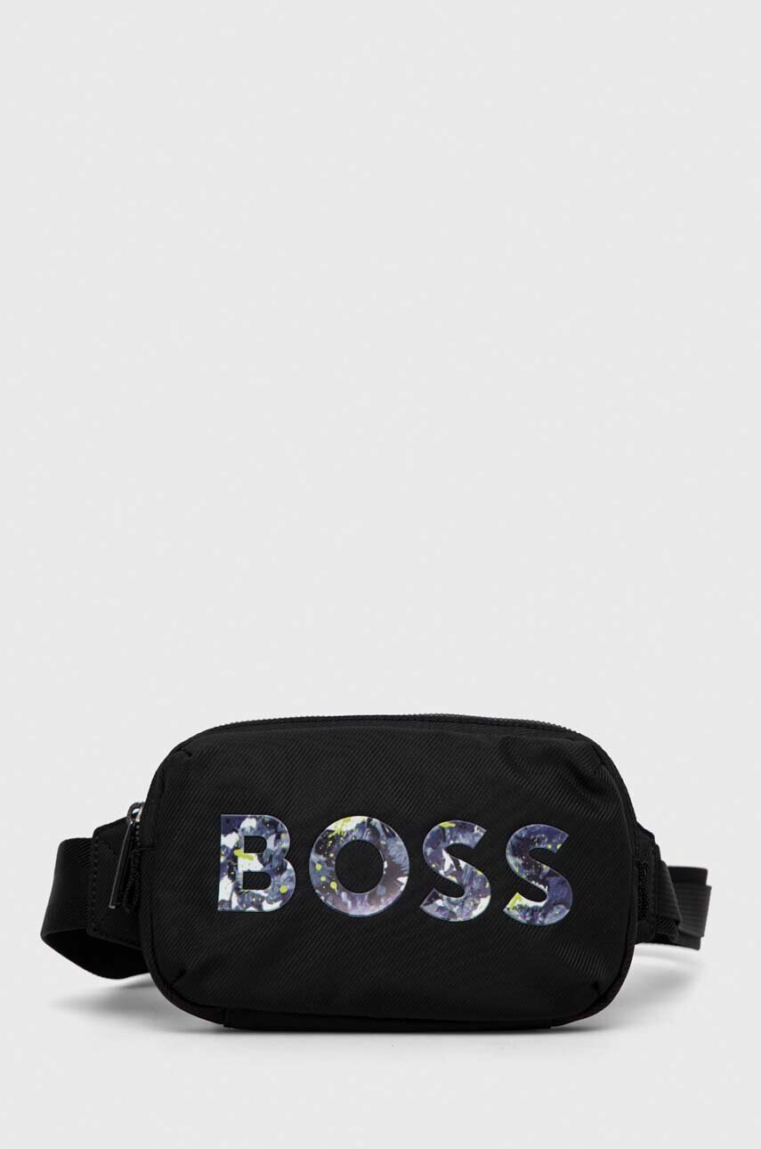 Boss Чанта за кръст в черно - Pepit.bg