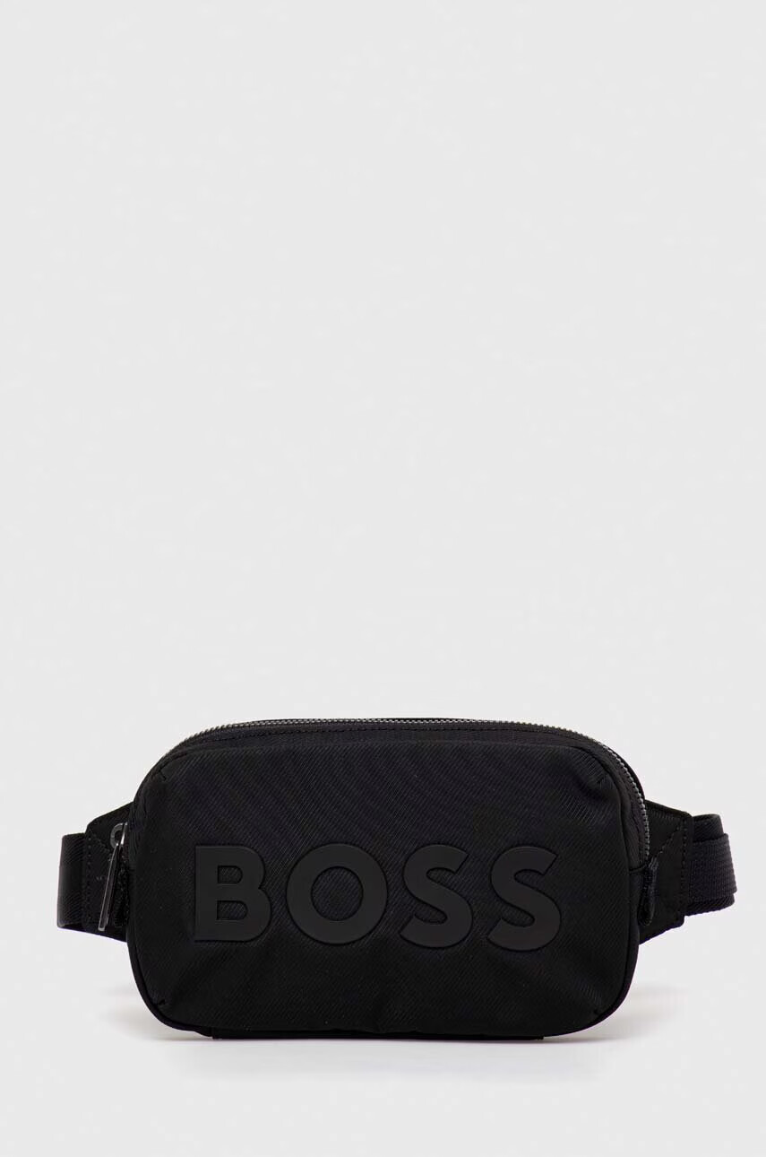 Boss Чанта за кръст в черно - Pepit.bg