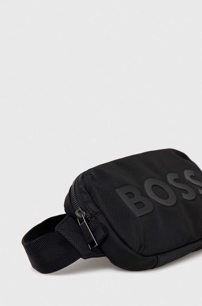 Boss Чанта за кръст в черно - Pepit.bg