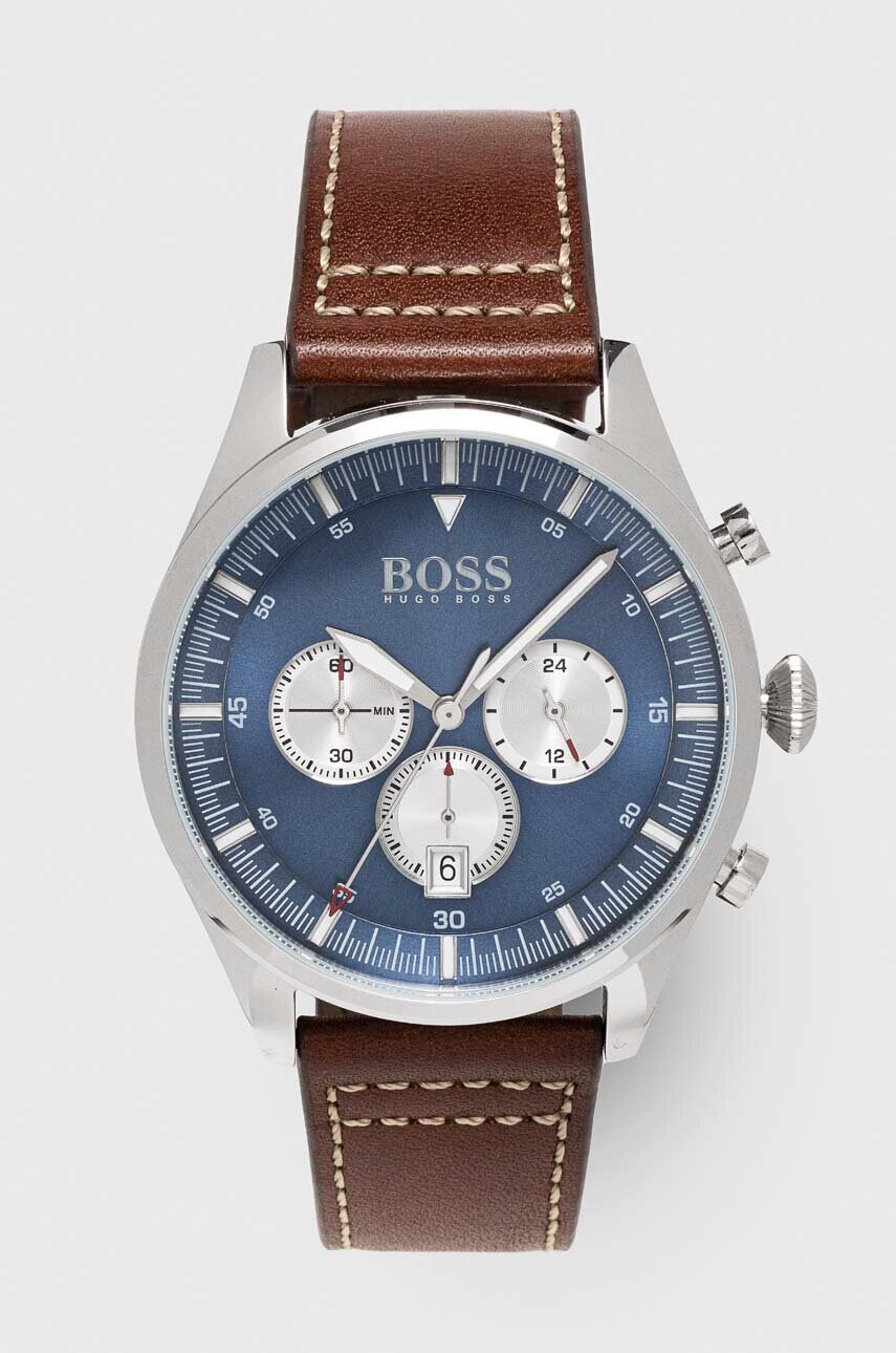 Boss Часовник 1513709 мъжки в кафяво - Pepit.bg