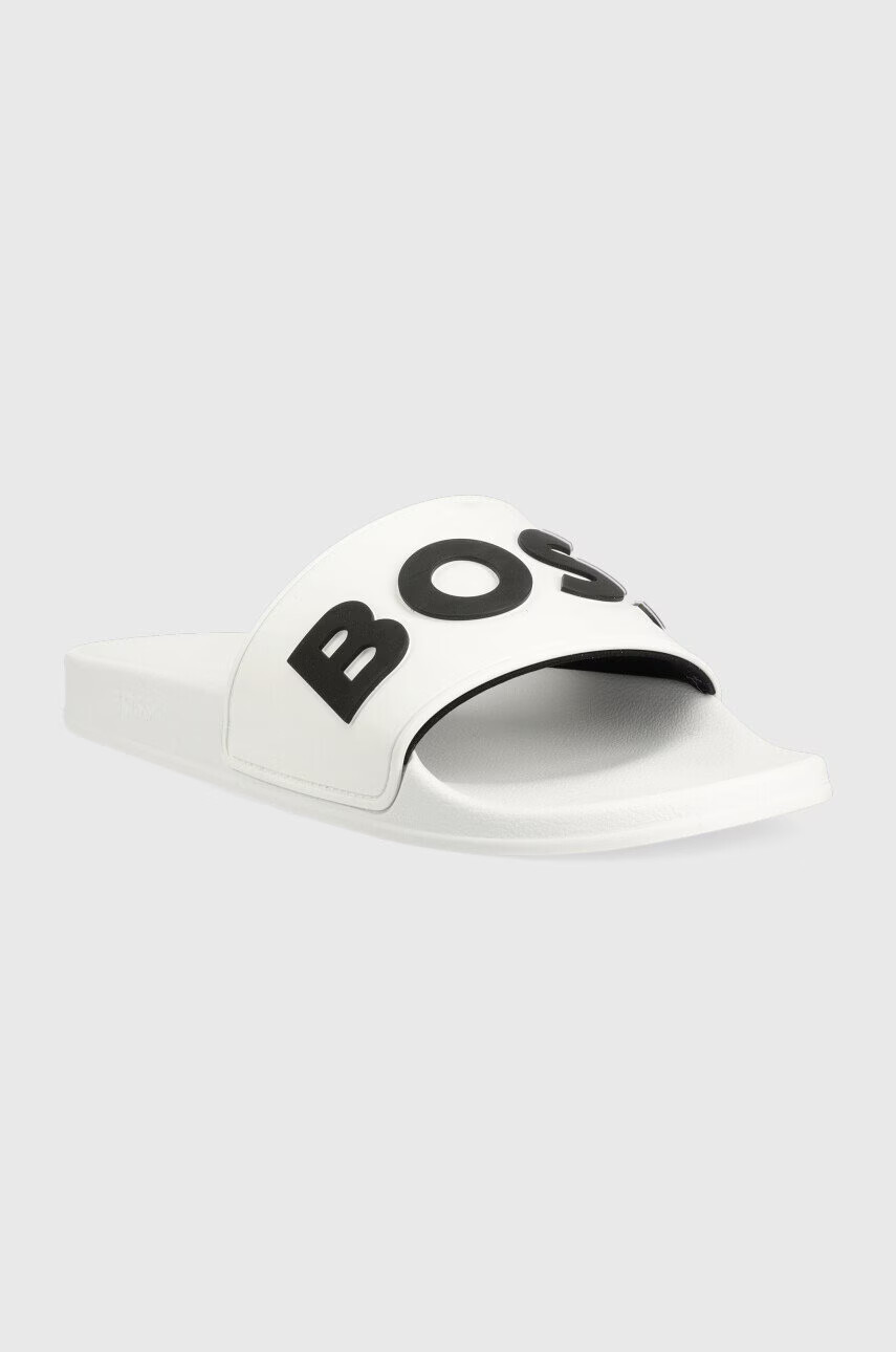 Boss Чехли Kirk в бяло 50488911 - Pepit.bg