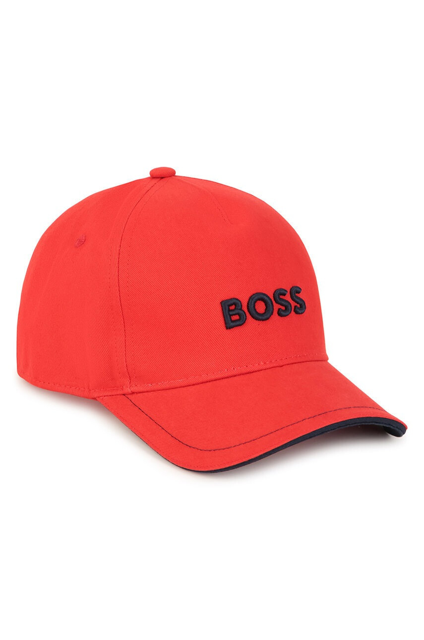 Boss Детска памучна шапка - Pepit.bg