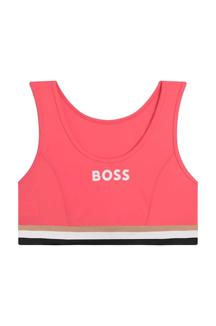 Boss Детски бански от две части в червено - Pepit.bg